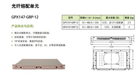 【72芯熔配一體化單元 光纖熔配單元】價格,廠家,圖片,其他布線產品,深圳市立通電子技術責任-